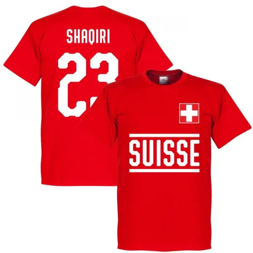 Zwitserland fan t-shirt Shaqiri