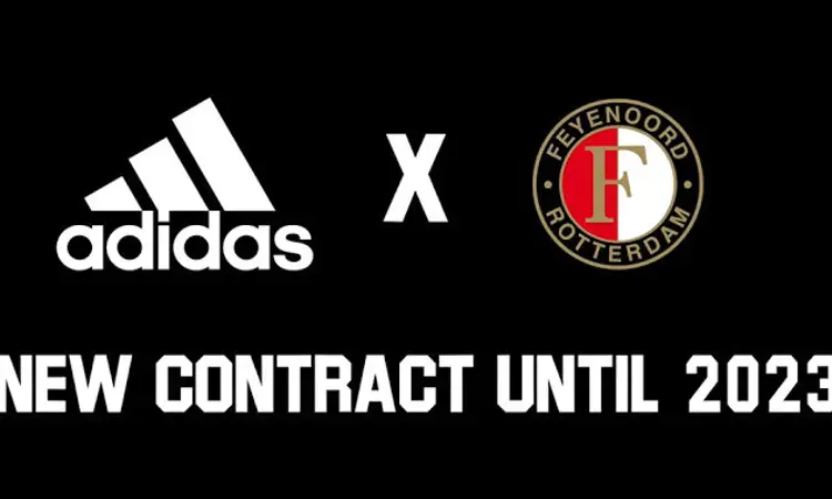 Feyenoord en adidas verlengen partnerschap tot 2023