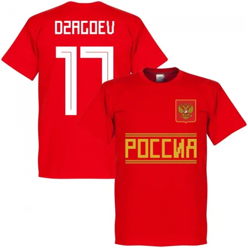 Rusland Dzagoev Team T-Shirt - Rood