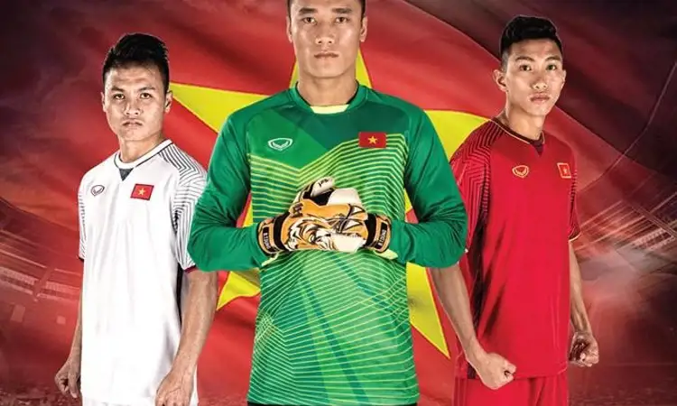 Vietnam voetbalshirts 2018-2019