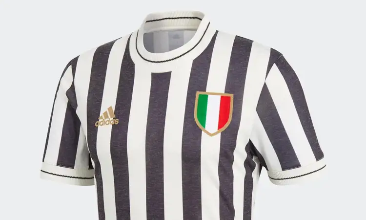 Juventus en adidas lanceren uniek ICON retro voetbalshirt