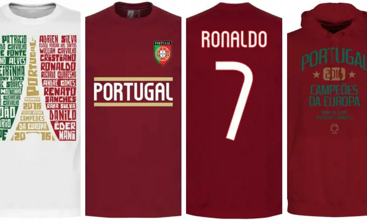 Goedkoop Portugal voetbalshirt en t-shirt