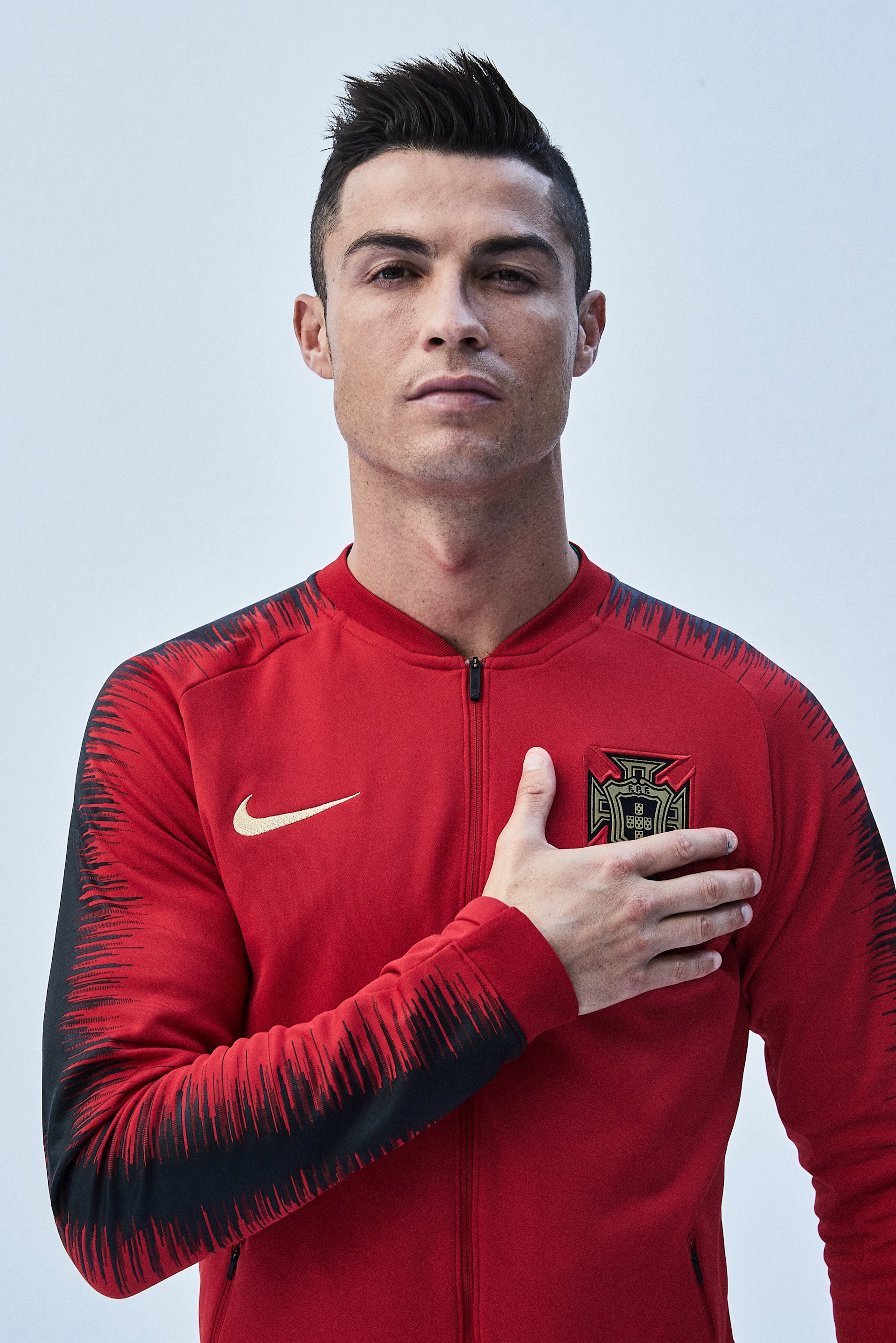 Nike lanceert Portugal anthem trainingsjacks voor WK 2018 -