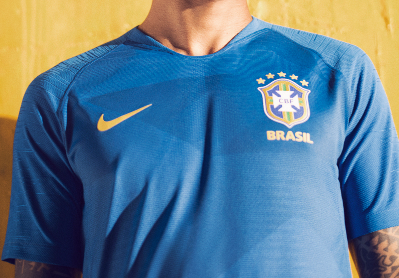 Brazilië uitshirt 2018-2019