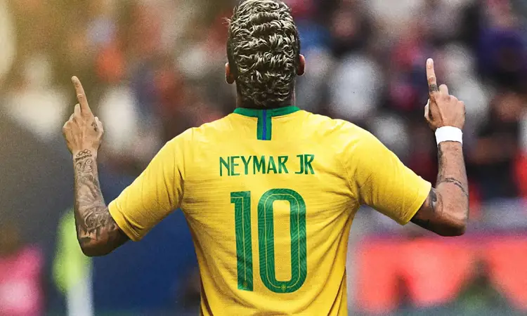 Officiële bedrukking voor Brazilië WK 2018 voetbalshirts