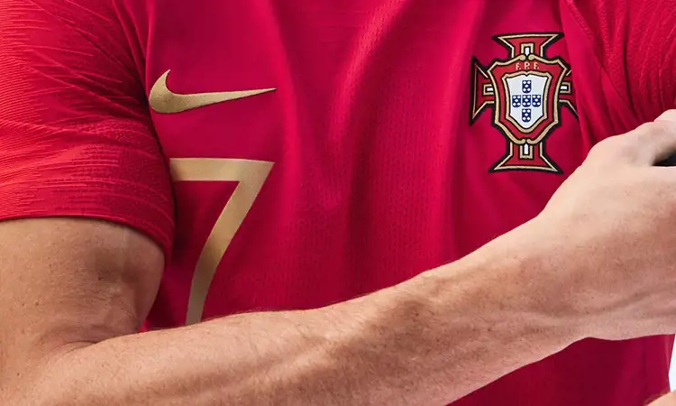 Officiële bedrukking Portugal WK 2018-2019 voetbalshirts