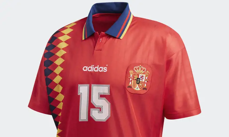 adidas Originals lanceert Spanje retro voetbalshirt van 1994