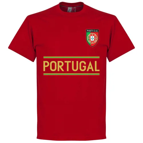 Portugal Fan T-Shirt - Rood