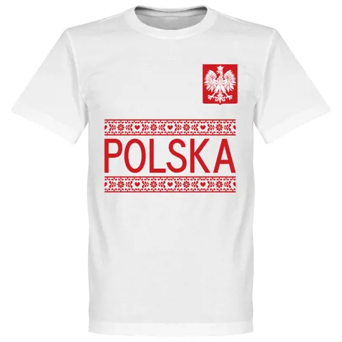Polen Team T-Shirt - Wit
