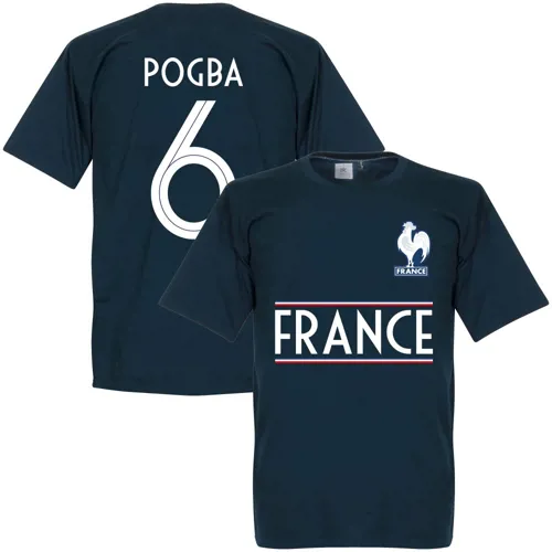 Frankrijk fan t-shirt Pogba