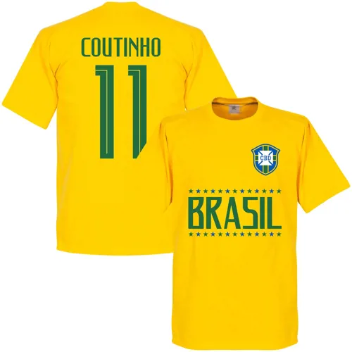 Brazilië Coutinho Team T-Shirt