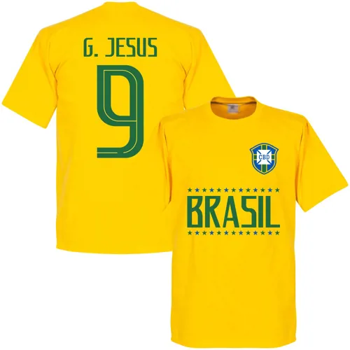 Brazilië G. Jesus Team T-Shirt