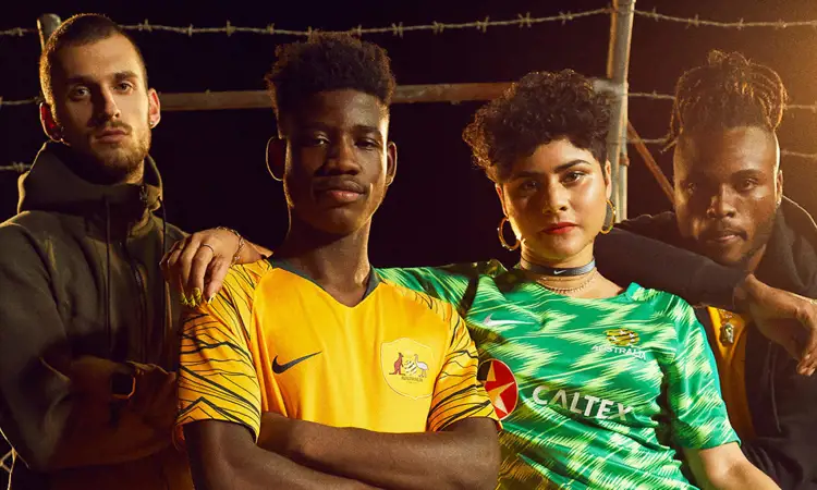 Australië en Nike lanceren flitsend WK trainingsshirt 2018-2019