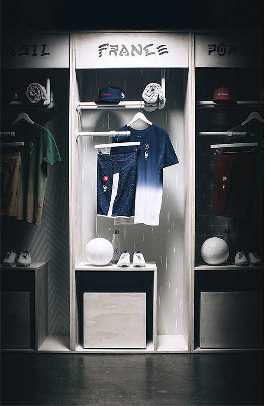 Hurley boardshorts Frankrijk WK 2018