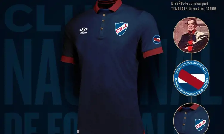 Nacional derde shirt 2018-2019