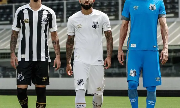 Santos voetbalshirts 2018-2019