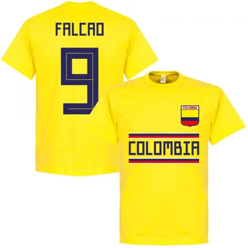Colombia Falcao team t-shirt - Geel