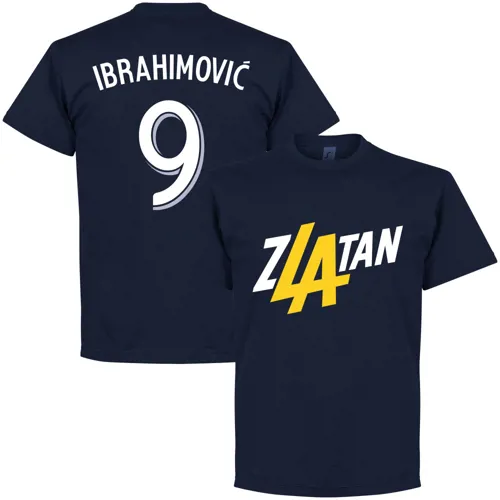 Zlatan LA Galaxy Fan T-Shirt  - Navy