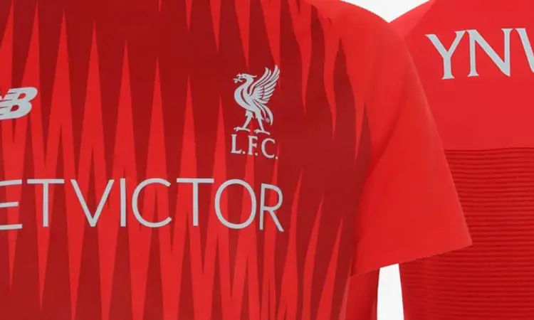 Nieuw trainingsshirt en warming-up shirt voor Liverpool in 2018-2019