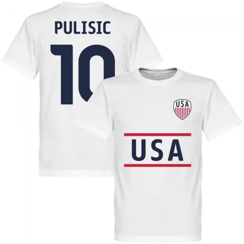 Verenigde Staten Pulisic fan t-shirt