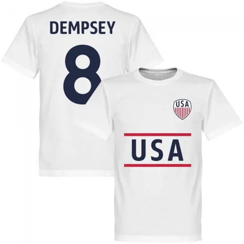 Verenigde Staten Dempsey fan t-shirt