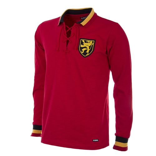 Gepolijst opmerking Schandalig België retro shirt 1954 - Voetbalshirts.com