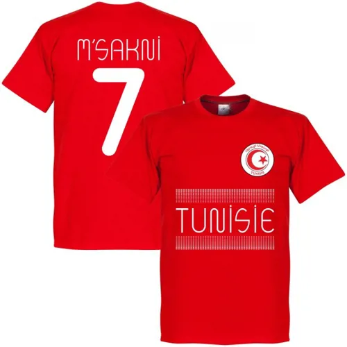 Tunesië Team T-Shirt Msakni