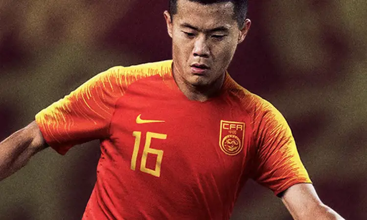 China voetbalshirt 2018-2019
