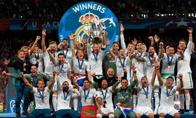 Real Madrid Champions League winnaars collectie 2018