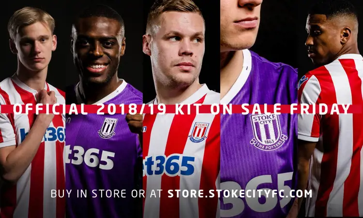 Stoke City voetbalshirts 2018-2019