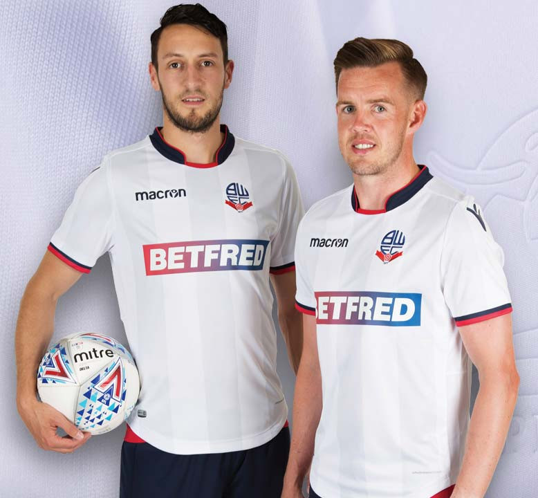 Bolton Wanderers thuisshirt 2018-2019