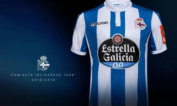 Deportivo La Coruna thuisshirt 2018-2019