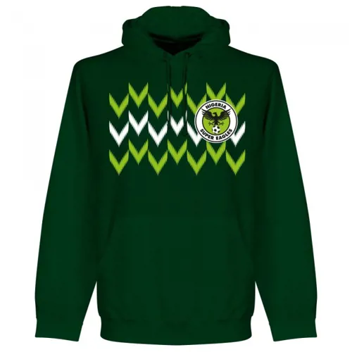Nigeria WK 2018 Pattern Hoody - Groen