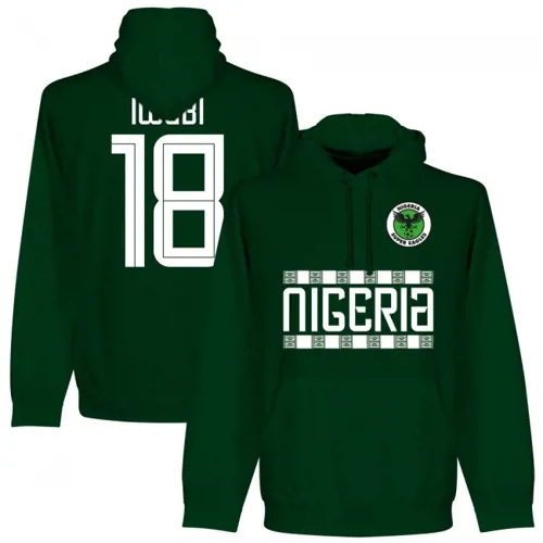 Nigeria Iwobi Team Hoody Retake - Groen