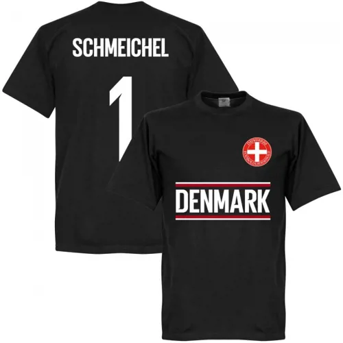 Denemarken Schmeichel keeper team t-shirt
