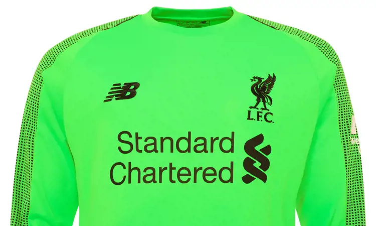 Liverpool en New Balance lanceren nieuw keepersshirt voor uitwedstrijden 2018-2019