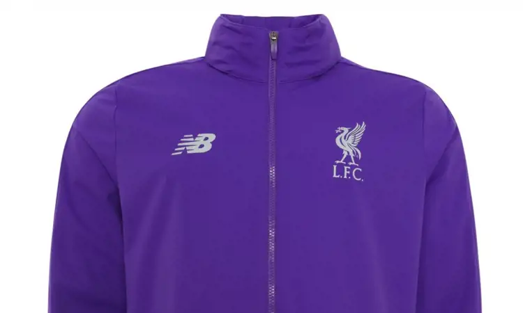 Liverpool draagt paars trainingspak in voorbereiding op uitwedstrijden 2018-2019