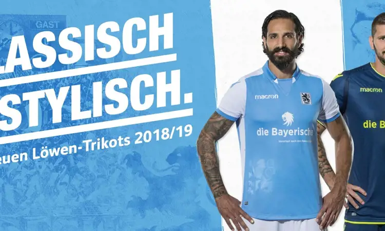 TSV 1860 München voetbalshirts 2018-2019