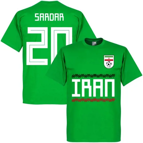Iran Sardar Team T-Shirt - Groen