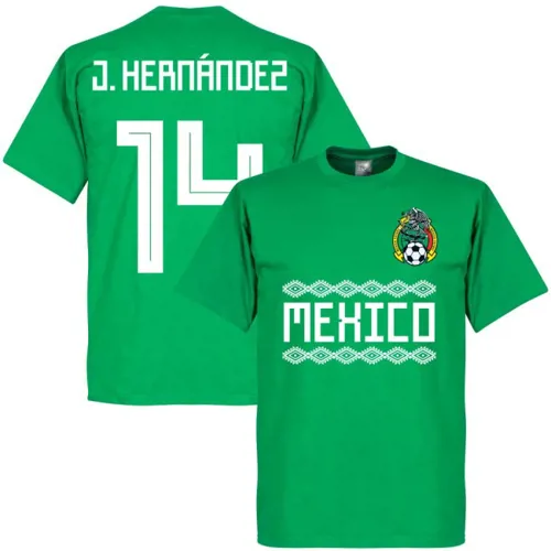 Mexico Team T-Shirt J. Hernandez