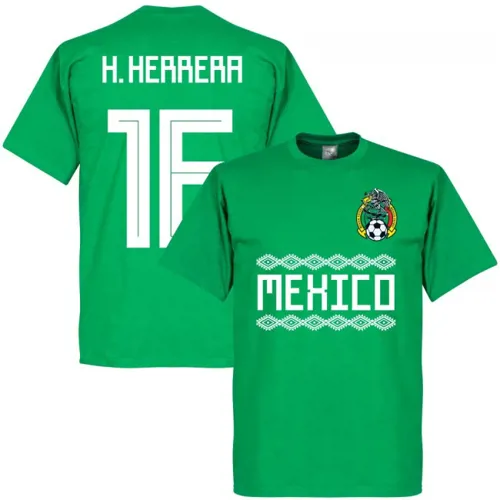 Mexico Team T-Shirt H. Herrera 
