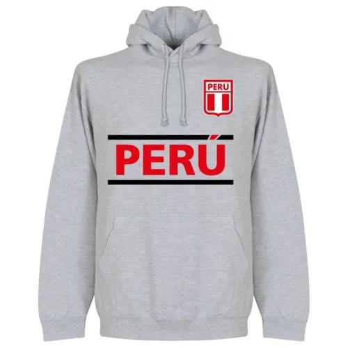 Peru team hooded sweater - Grijs