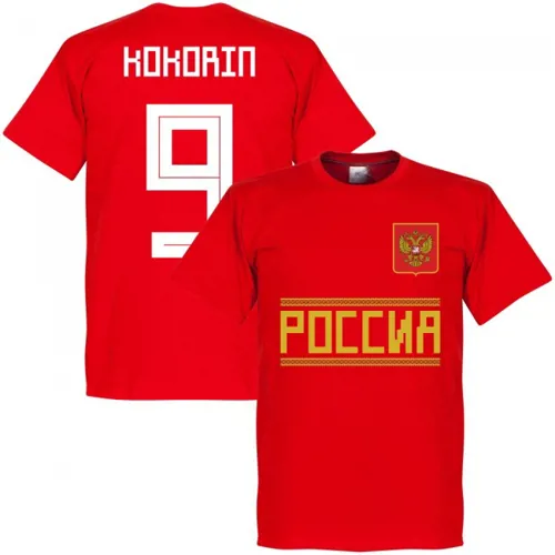 Rusland Kokorin Team T-Shirt - Rood