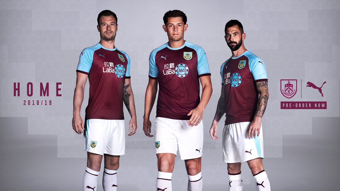 Burnley thuisshirt 2018-2019