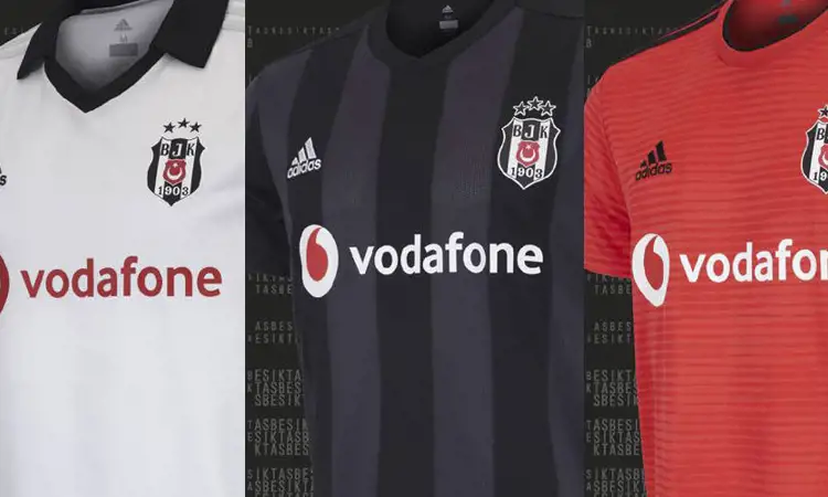 Besiktas voetbalshirts 2018-2019
