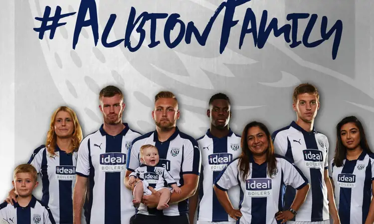 West Bromwich Albion thuisshirt 2018-2019