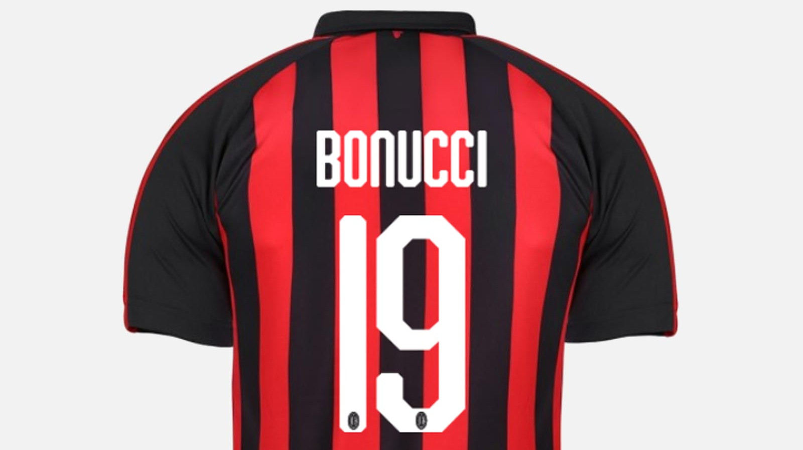 Officiële AC Milan bedrukking 2018-2019