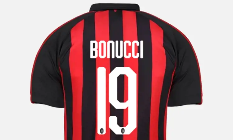 Officiële AC Milan bedrukking 2018-2019