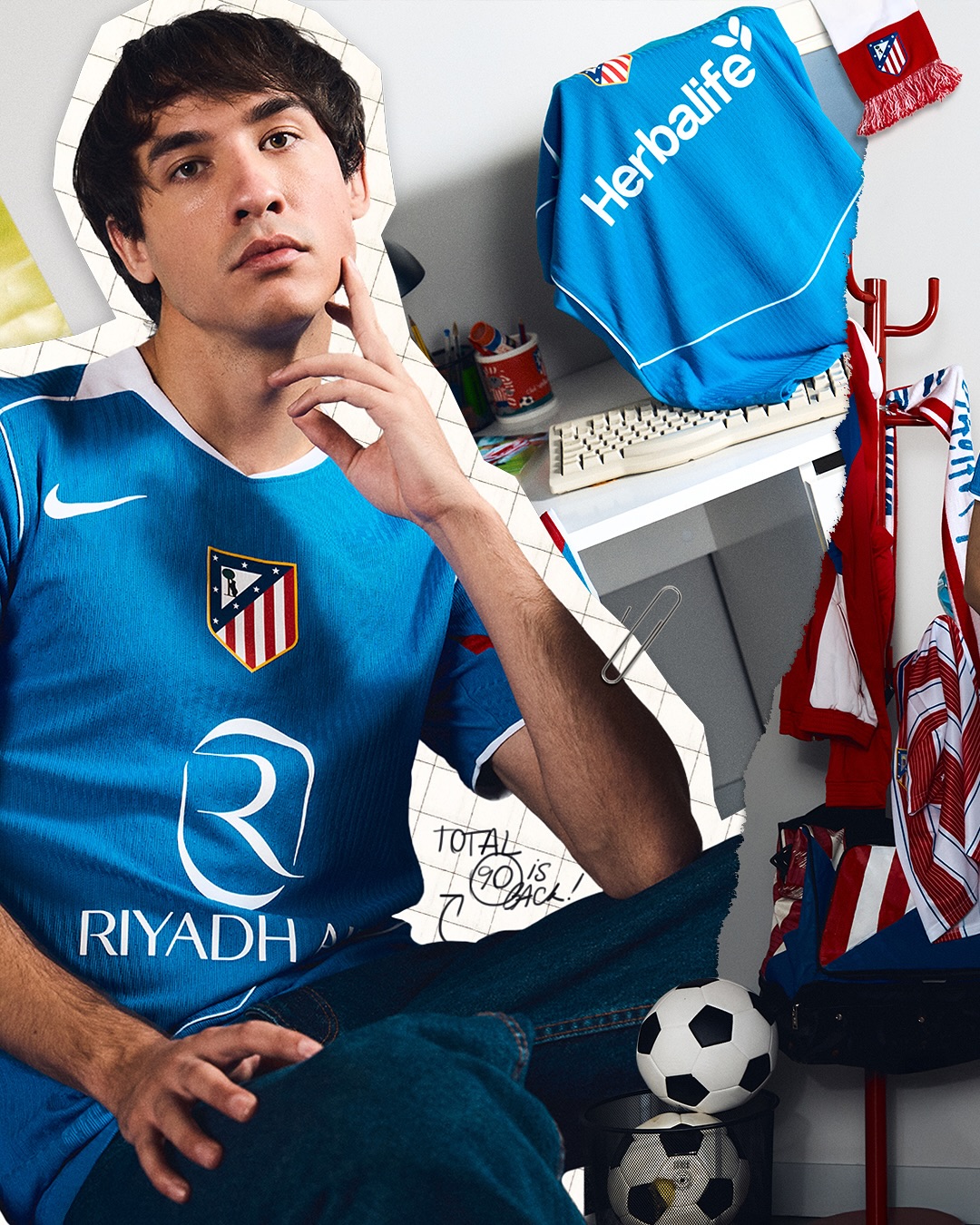 Atlético Madrid 3e shirt 2025-2026 geïnspireerd door Total90 template