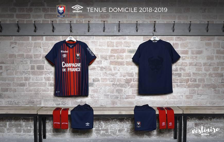 SM Caen voetbalshirts 2018-2019